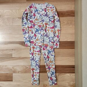 **3/$15 - Lands' End Girls Pajama Set - Winter Print - Size 6